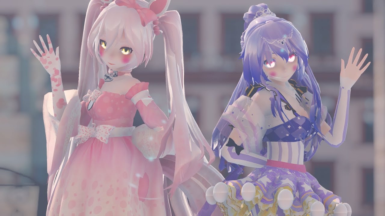 [fnaf mmd/fnafsl mmd]Sweet Magic(Chica,Mangle,Toy Chica,Circus Baby,Ballora,Funtime Foxy)1080p60fps