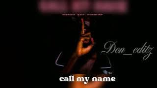 Download lagu J calm - call my name [speed up ]