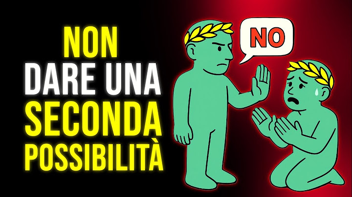 TI HA FERITO? ECCO PERCHÉ NON PUÒ PIÙ AVERE UN’ALTRA POSSIBILITÀ | Stoicismo
