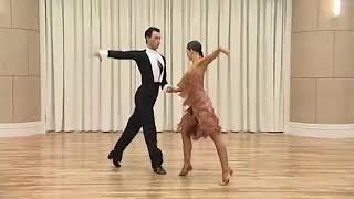 Sergey Surkov & Melia Basic Cha Cha Routine