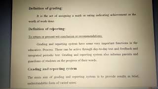 Grading and reporting 📒📙📚