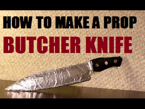 Cheap and easy DIY knife props