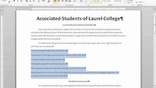 Activity 1.17: Creating a Bulleted List