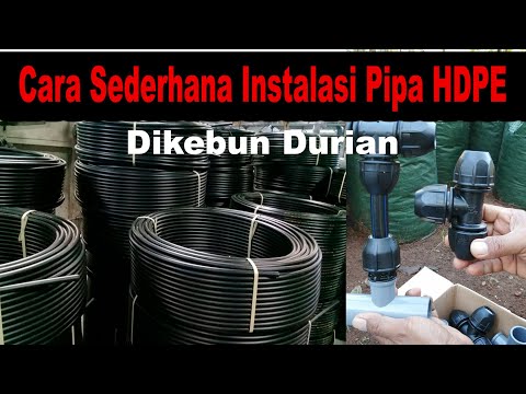 Video: Pipa drainase HDPE: karakteristik dan aplikasi