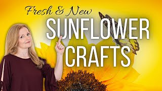 ALL NEW Summer SUNFLOWER DIY Home Decor DIYs