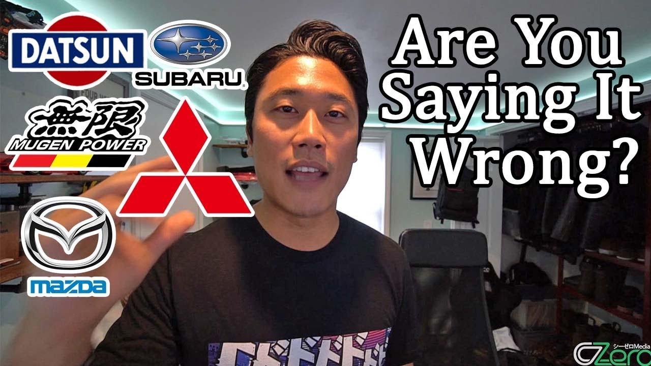 How To Pronounce Japanese Car Brand Names. Say Mitsubishi, Subaru, Toyota, Correctly