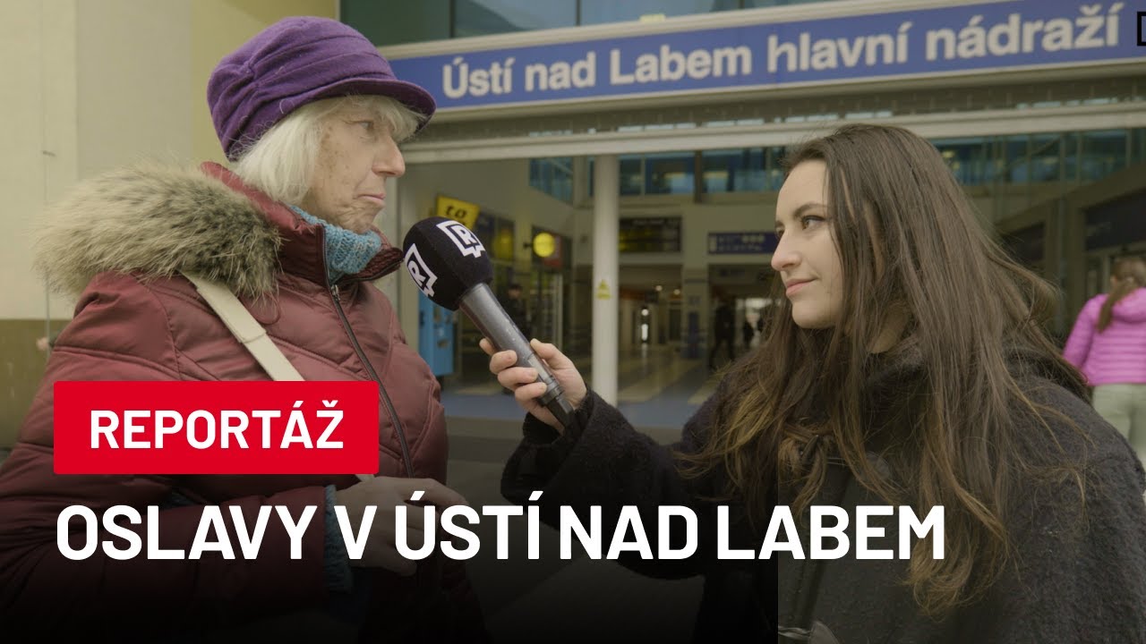 „K oslavám nemám důvod, revoluce se mi nelíbila.“ V Ústí nad Labem jsme se ptali na 17. listopad