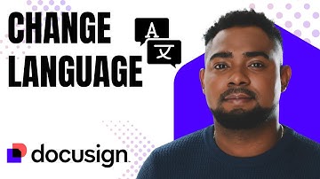 How to Change Language on DocuSign (Switch Interface Language)
