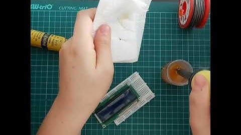 Arduino için LCD ekran lehimleme #lehim #arduino #lcd