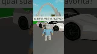 PERGUNTANDO PARA PESSOAS DO BROOKHAVEN "QUAL SUA MÚSICA FAVORITA" PARTE 1 #roblox #shorts