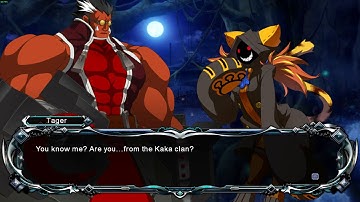 Blazblue Continuum Shift Extend | Tager Story part 1