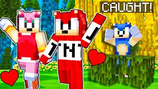 Sonic CAUGHT Amy CHEATING?!💔😭Minecraft Sonic The Hedgehog 3 [178]