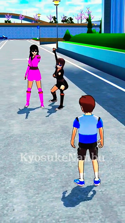 Policeman Yuta Hadapi Ninja Ninja Jahat‼️👮 #sakuraschoolsimulator #shorts #viral