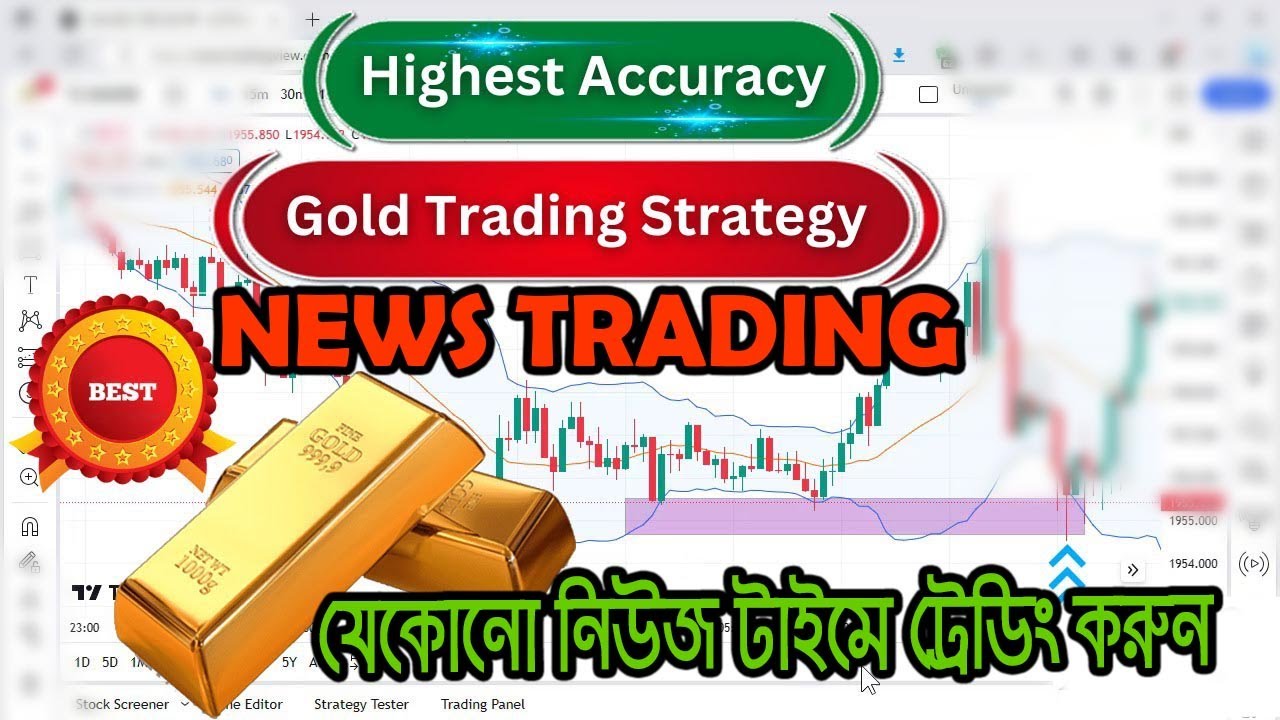 Gold News Trading Strategy 2023 | Forex Bangla XAUUSD 100% Win Forex ...