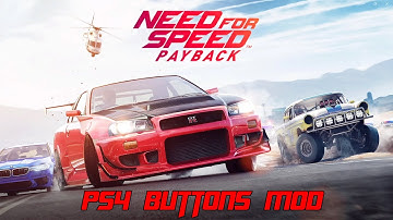 Need for Speed Payback PS4 Button Icons Mod