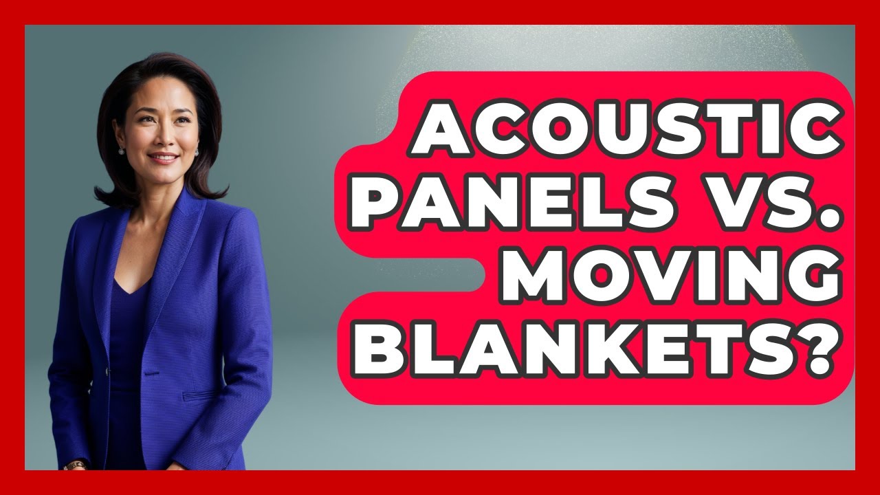 Acoustic Panels Vs. Moving Blankets? - Electronic Mix Masters