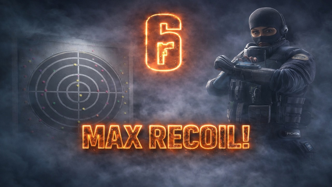 Recoil Master R6 R6 maximaler RECOIL! - SKILL oder GLÜCK? I Rainbow Six Siege - YouTube