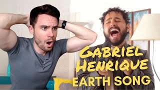 REACTING TO Gabriel Henrique - Earth Song