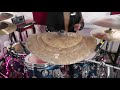 Fans cymbals  stack  91115   drum demostration