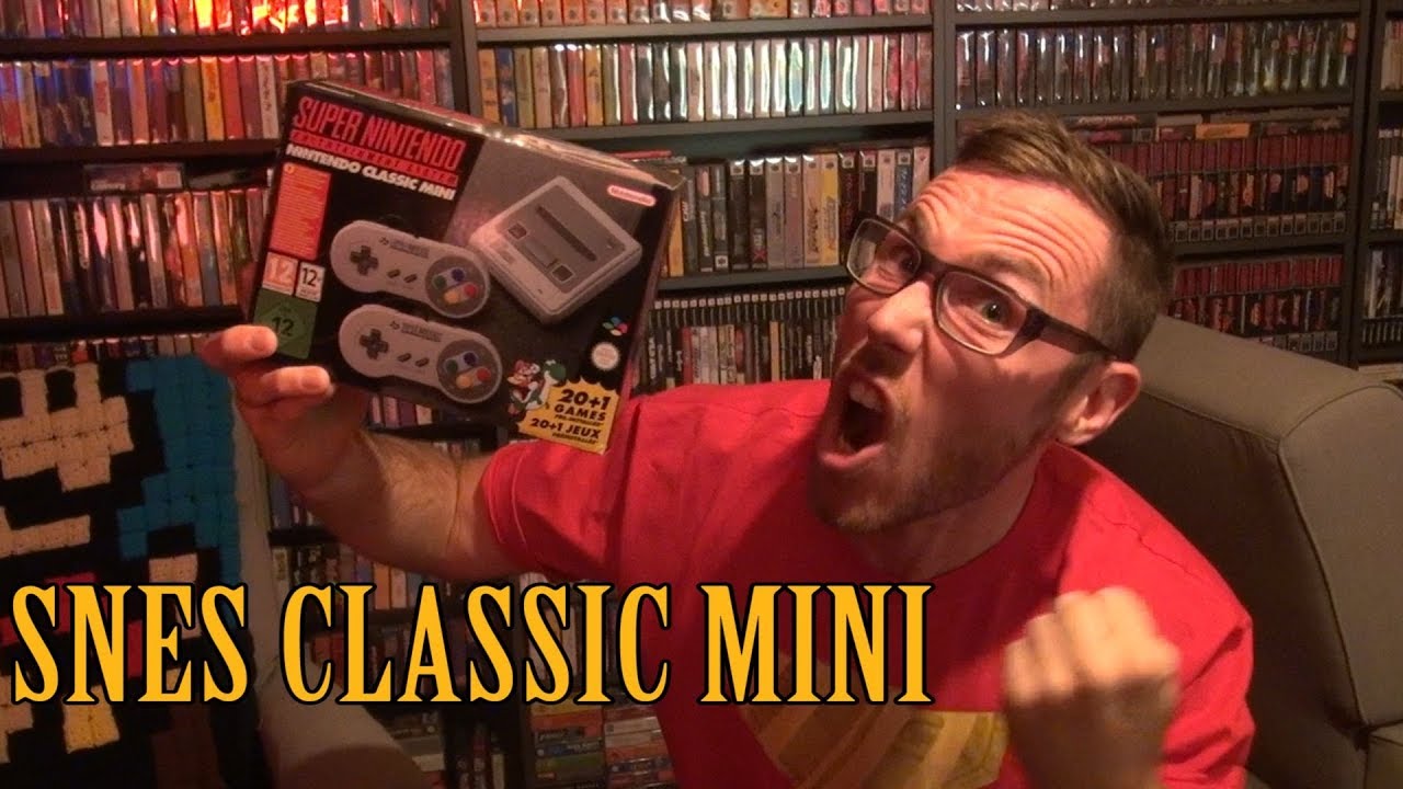 GamingGrannar: SNES Classic Mini Unboxing och Test!