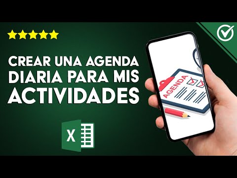 Cómo crear una agenda diaria para mis actividades en EXCEL - Organízate mejor