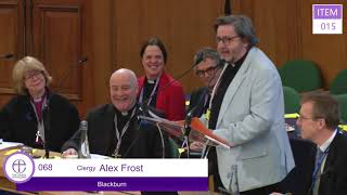 General Synod debate on Working Class Ministry - February 2025