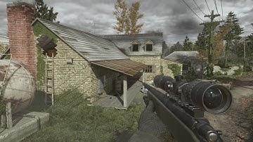How To Get On Top Of The House On Overgrown! - (Modern Warfare Remastered)