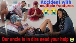 Hello Everyone we need your help 😭/ Accident with multiple fractures/@tonphapehhamvlog5608