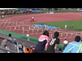 20150919 福井県高校新人陸上大会男子110mH決勝