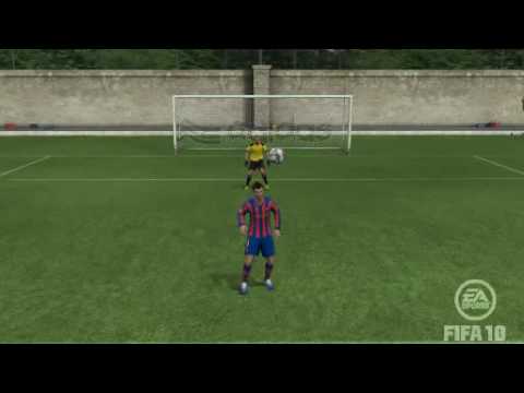 FIFA 10 || Chest Flick & Scissors Kick Goal ||