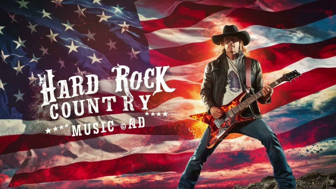 ⚡🤠 Rebel Roads  Hard Rock Country Fusion   66ROCKMUSIC 🎸🔥