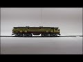 HO scale Alco Models Brass Custom Rebuilt UP C-855a DCC sound/lights test video. thumbnail
