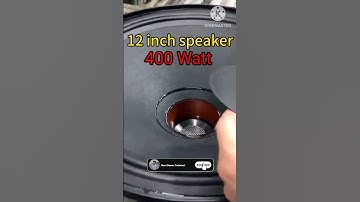 12 Inch Speaker 🔊 🔊 🔊 🔊 🔊 400 Watt | Full Bass | Bass Ka Baap #djbass #trending #reels #shorts