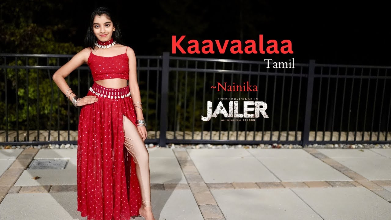 Kaavaalaa Tamil dance by Nainika  JAILER   Nainika Thanaya