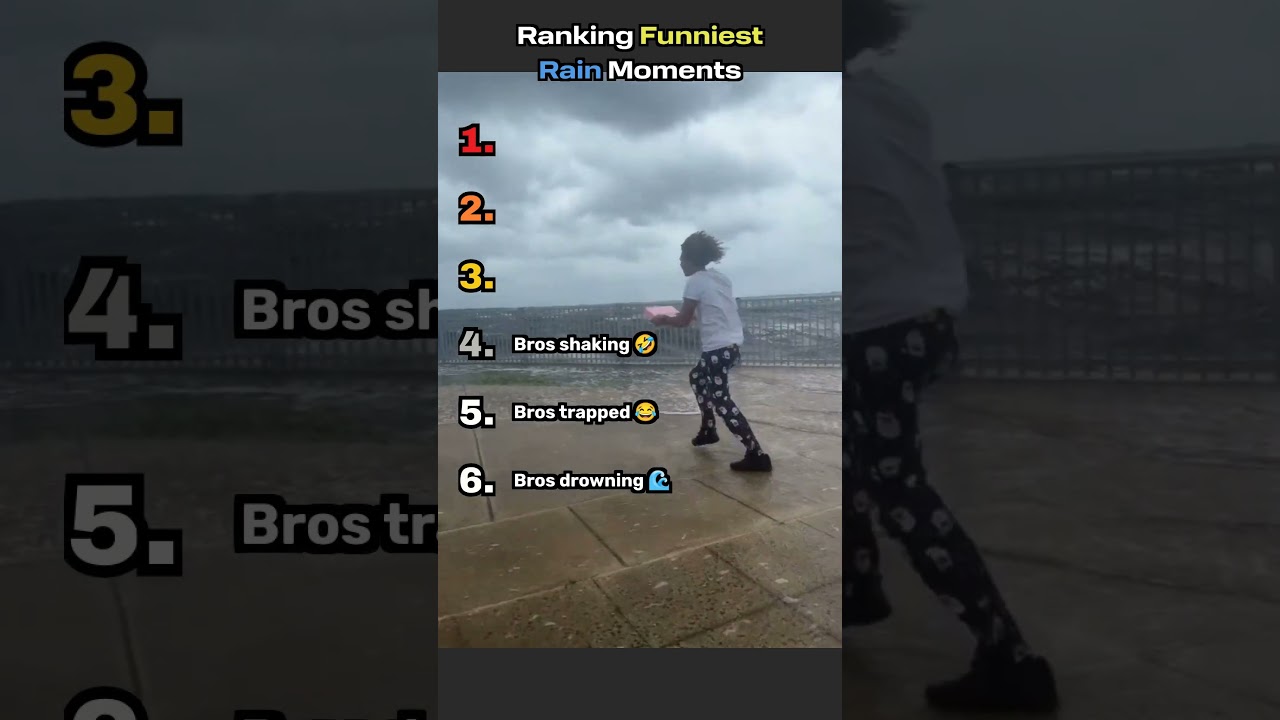 Ranking Funniest Rain Moments