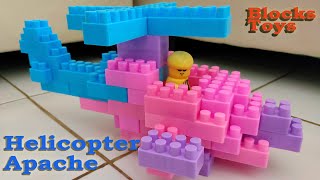 building blocks helicopter | Apache | building blocks toys