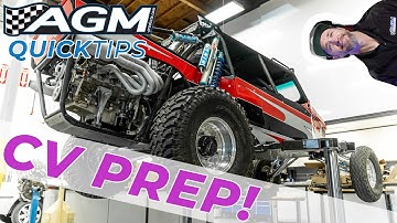 HOW TO PREP YOUR CV JOINTS | AGM Quick Tip!
