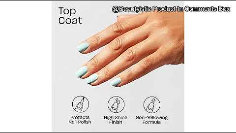 OPI Nail Lacquer Top Coat Review: Is It Worth the Hype for Long-Lasting, Chip-Free Nails?