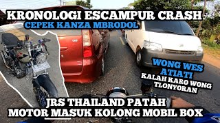 Download Lagu ESCAMPUR CRASH‼️CEPEK KANZA SAMPAI MASUK KOLONG MOBIL BOX‼️ALHAMDULILLAH AWAK WARAS SLAMET BOLO‼️ MP3 Download Lagu ESCAMPUR CRASH‼️CEPEK KANZA SAMPAI MASUK KOLONG MOBIL BOX‼️ALHAMDULILLAH AWAK WARAS SLAMET BOLO‼️ MP3