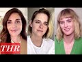 The Happiest Season Cast: Mackenzie Davis, Kristen Stewart, Alison Brie | THR Interview