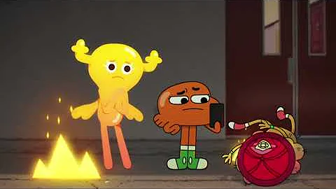 Penny dresses as a piece of meatloaf Gumball season 7 clip
