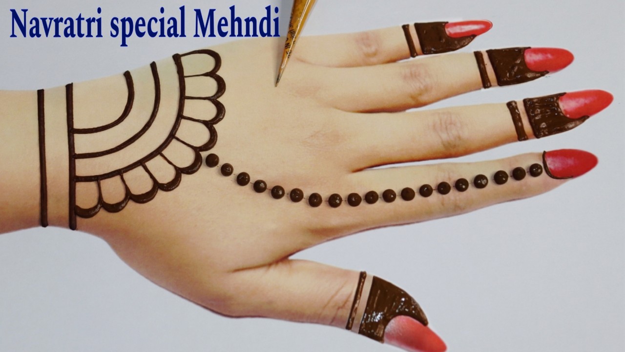 Super Easy Back Hand Henna Mehndi Designs For Beginners 1200x628
