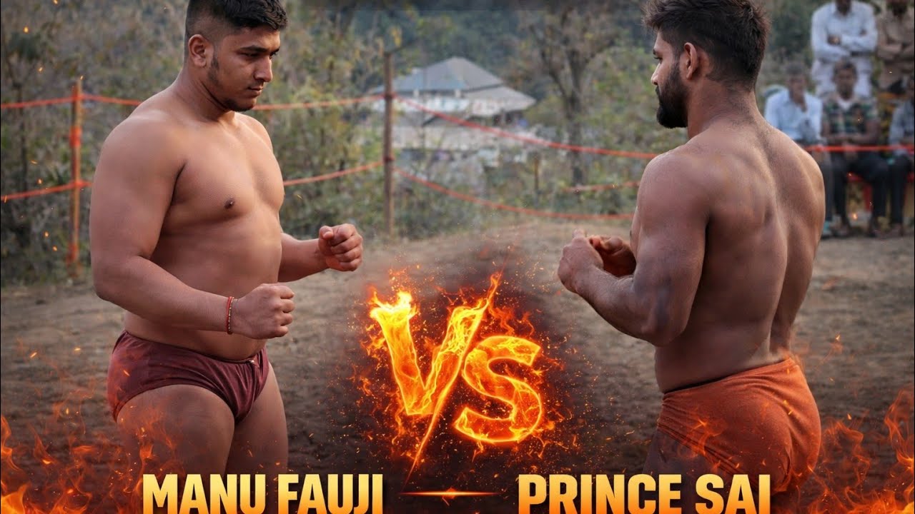 Prince Sai Academy vs Manu Fauji | Zabardast Kushti Muqabla 💪#kushti #wrestling #hamirpur
