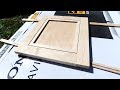 Making Cabinet Doors - Spray Finishing, Putting Them On and Fixing Problems