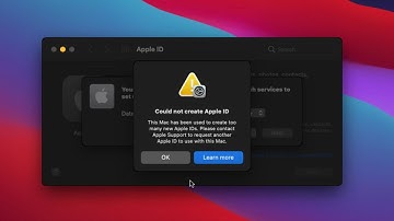 Fix Could not create Apple ID - This Mac has been used to create too many Apple IDs 2022 Guide