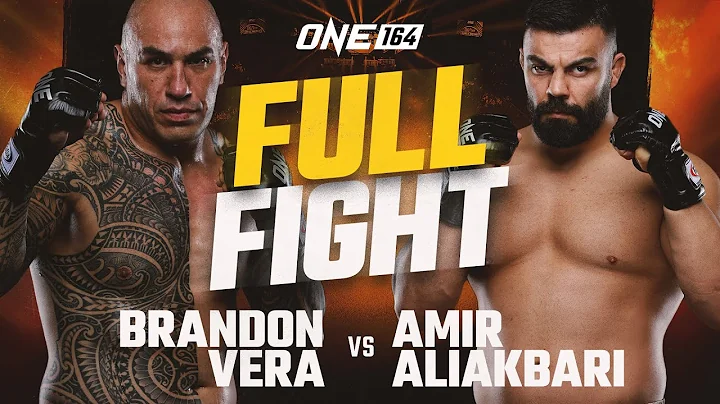 Brandon Vera vs. Amir Aliakbari | ONE Championship...