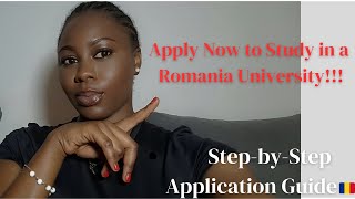 Master the Application: Your Guide to Romanian University Admissions| 2024|
