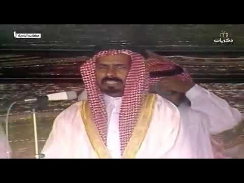 محاورة الشاعر الكبير علي خلف الهجله المطيري  والشاعر حمود عريج الحربي في  برنامج مضارب البادية