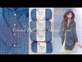 かぎ針編み| ✧パフステッチ✧フード付きニットコート| Crochet Puff Stitch Hooded Coat | Oversized Long Cardigan | Tutorial