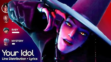 Saja Boys - Your Idol - Line Distribution + Lyrics #sajaboys #netflix #kpop  #trending